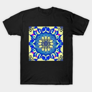 Lotus Mandala (Pale Yellow) T-Shirt